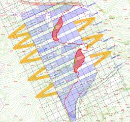 Območje našega miniranja